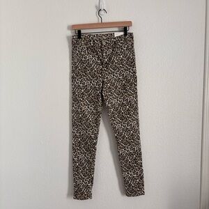 NWT American Eagle Size 8 Animal Print High Rise Jegging Jeans